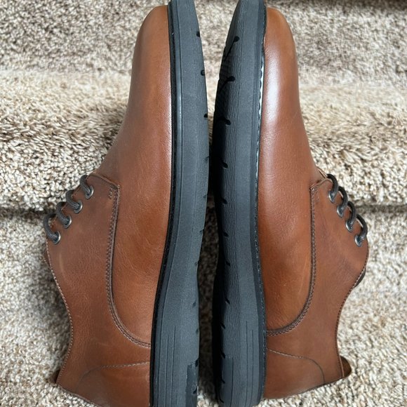 Barneys New York Men\'s Tan Leather Shoes main image 10